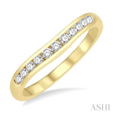 .25CT RD DM 'V' BAND YG 14K@11-H*
